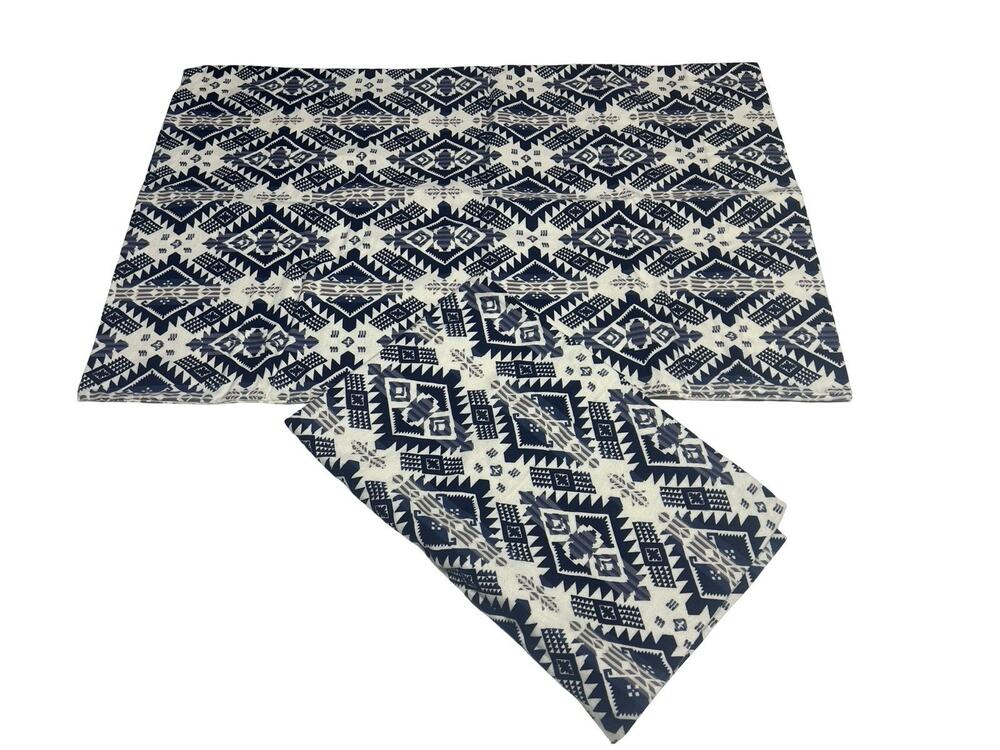 Pendleton 2 Standard Flannel Pillow Shams Westward Journey 100% Cotton